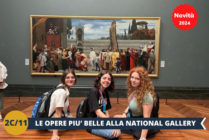 Ci immergeremo nell'arte e nella bellezza alla National Gallery, incastonata nella rinomata Trafalgar Square! Questo scrigno custodisce oltre 2.300 opere d'arte, una collezione che brilla con capolavori iconici. Immaginatevi passeggiare tra le opere famose come il "Ritratto di Arnolfini" di van Eyck, ammirare la maestria di Velázquez nella "Venere di Rokeby" e dall'esplosione di colore dei "Girasoli" di Van Gogh. Termineremo la nostra avventura Londinese a Leicester Square, piazza iconica nel cuore di Soho, celebre per i suoi teatri, i cinema e le vivaci attività che la animano giorno e notte. L'energia contagiosa della zona è palpabile, con artisti di strada, eventi live e una vasta gamma di intrattenimento che affascina i visitatori. Non potrà mancare poi il suo quartiere cinese, un'esplosione di colori, sapori e cultura. Chinatown, con le sue porte ornate e i caratteristici lampioni rossi, trasporta i visitatori in un'atmosfera autentica, offrendo una vasta selezione di ristoranti, mercati e negozi che celebrano la ricca tradizione culinaria cinese. La nostra avventura nella capitale finirà in bellezza con lo shopping a Piccadilly Circus!