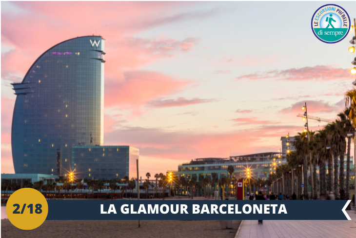 ESCURSIONE DI INTERA GIORNATA Trascorreremo la giornata sulla spiaggia di BARCELONETA: la spiaggia più glamour di Barcellona, tra mare, giochi e tanto sole!