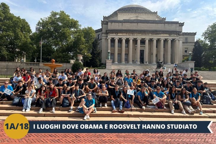 ESCURSIONE DI INTERA GIORNATA: Un viaggio tra storia, cultura e fascino urbano: la giornata inizia con una passeggiata lungo le eleganti strade alberate del quartiere residenziale di Morningside Heights, che ci porta al cuore della Columbia University. Scopriremo il campus di una delle università più prestigiose al mondo, frequentata da leader e icone come Barack Obama e Theodore Roosevelt. Proseguiremo poi verso Harlem, vibrante quartiere ricco di cultura afroamericana, dove tradizione e modernità si incontrano. Impossibile non restare colpiti dall’Apollo Theatre, simbolo della scena musicale e artistica di New York.