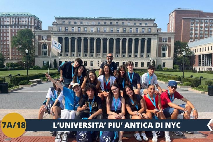 ESCURSIONE DI INTERA GIORNATA: Un viaggio tra storia, cultura e fascino urbano: la giornata inizia con una passeggiata lungo le eleganti strade alberate del quartiere residenziale di Morningside Heights, che ci porta al cuore della Columbia University. Scopriremo il campus di una delle università più prestigiose al mondo, frequentata da leader e icone come Barack Obama e Theodore Roosevelt. Proseguiremo poi verso Harlem, vibrante quartiere ricco di cultura afroamericana, dove tradizione e modernità si incontrano. Impossibile non restare colpiti dall’Apollo Theatre, simbolo della scena musicale e artistica di New York.