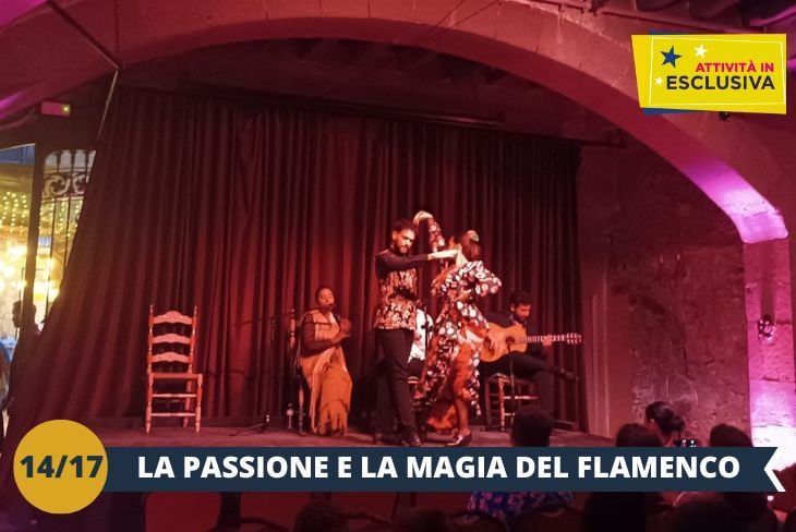 BARCELLONA BY NIGHT: una notte all’insegna della passione catalana, al ritmo di un fantastico WORKSHOP di FLAMENCO ( INGRESSO INCLUSO) per vivere il meglio che il folklore locale ha da offrire!