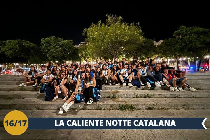 BARCELLONA BY NIGHT: un tour notturno alla scoperta di Barcellona. La magia della notte vi mostrerà una città diversa, piena di calore, di ombre e di luci speciali.