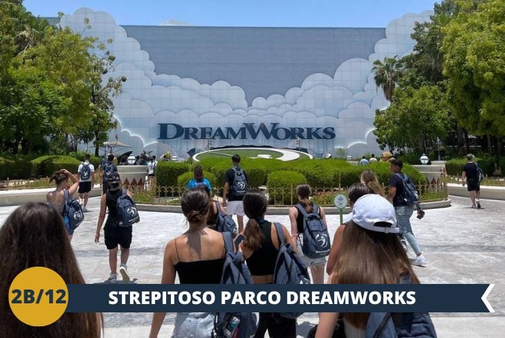 Vivi l'emozione di Hollywood nel cuore del deserto! Il più grande parco tematico del Medio Oriente ti aspetta con le sue attrazioni mozzafiato targate Dreamworks.