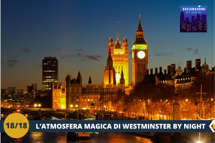 BY NIGHT: Vivremo una serata magica lungo il Tamigi, dove Londra brilla di tutta la sua bellezza! Passeggeremo lungo The Queen’s Walk, con viste spettacolari su Westminster e il maestoso Big Ben, entrambi illuminati e più affascinanti che mai. E come ciliegina sulla torta, attraverseremo Leake Street, il famoso tunnel della street art, dove i graffiti dai colori vivaci creano un’esplosione di creatività urbana. Una combinazione perfetta di panorami iconici e arte contemporanea per una notte che non dimenticherai!