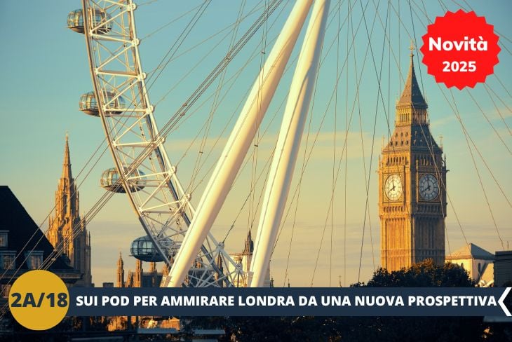 NOVITA’ 2025! ESCURSIONE DI INTERA GIORNATA: Il nostro viaggio inizia con una tappa mozzafiato al maestoso London Eye (INGRESSO INCLUSO), la celebre ruota panoramica che domina le rive del Tamigi. Da un’altezza di 135 metri, ci godremo una vista senza paragoni: il Big Ben, il Palazzo di Westminster e persino la Cattedrale di St. Paul si apriranno davanti ai nostri occhi in tutta la loro magnificenza. Sarà un momento indimenticabile per ammirare Londra da una prospettiva unica!