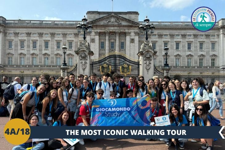 ESCURSIONE DI INTERA GIORNATA: Preparatevi per un emozionante walking tour nel cuore pulsante di Londra! Inizieremo il nostro percorso lungo il Tamigi, ammirando il maestoso London Eye e proseguendo verso il Palazzo del Parlamento e l’Abbazia di Westminster. Questi luoghi iconici ci trasporteranno nella storia e nella maestosità britannica, offrendoci panorami unici e spunti fotografici imperdibili. Concluderemo la mattinata davanti a Buckingham Palace, simbolo della monarchia inglese, pronti a immergerci nella sua atmosfera regale.