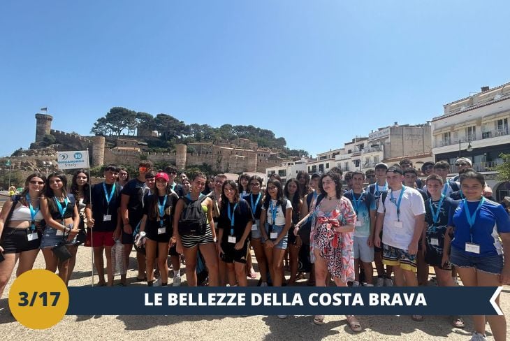 ESCURSIONE DI INTERA GIORNATA. Lasciatevi conquistare da Tossa de Mar, gioiello medievale della Costa Brava dove storia e natura si incontrano in perfetta armonia. Un pittoresco borgo che vi incanterà con il suo patrimonio medievale e gli spettacolari scenari naturali.