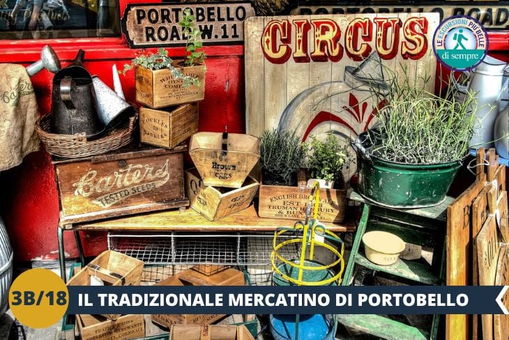 Proseguendo lungo Portobello Road, ci immergeremo nell'energia vibrante del celebre mercato. Tra bancarelle ricche di oggetti vintage, pezzi d'antiquariato e artigianato unico, scopriremo tesori nascosti e assaporeremo l’autenticità di uno dei mercati più famosi al mondo. Dopo la vivacità del mercato, ci concederemo un momento di tranquillità a Holland Park, con i suoi giardini curati, il magico Kyoto Garden e i suoi tranquilli scorci naturali. E per concludere in grande stile, sarà il momento di lasciarsi travolgere dalle luci e dall'energia di Oxford Street, il paradiso dello shopping londinese!