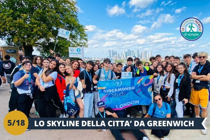 ESCURSIONE DI INTERA GIORNATA: Ci immergeremo nel cuore di Greenwich, un'area ricca di storia e bellezze naturali. Inizieremo la nostra avventura con una vista mozzafiato dal Greenwich Park, dove saliremo fino al punto panoramico che ci regalerà una delle migliori vedute sulla città di Londra. Da qui, ammireremo la skyline della capitale che si staglia sul Tamigi, offrendo uno spettacolo unico e indimenticabile. A pochi passi da lì, esploreremo il celebre Greenwich Observatory, luogo simbolico da cui passa il meridiano che divide l'intero pianeta in due emisferi. Sarà un'opportunità unica per scoprire il punto in cui il tempo viene definito, un angolo di storia che ha influenzato il mondo intero. Nel pomeriggio, ci perderemo tra le bancarelle del Greenwich Market, un vivace mercato dove l'artigianato, l'arte e le prelibatezze culinarie si intrecciano in un'esperienza sensoriale che non dimenticheremo facilmente.