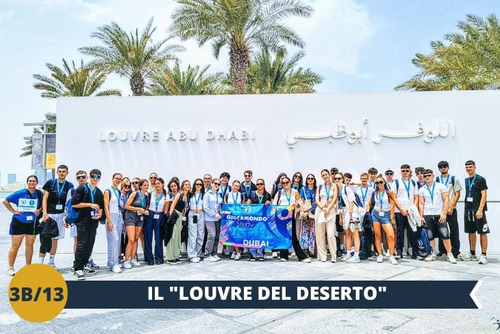 Entrate nel prestigioso LOUVRE di Abu Dhabi (ingresso incluso), prima espansione internazionale dello storico museo parigino, dove Oriente e Occidente si incontrano in un dialogo artistico senza precedenti.