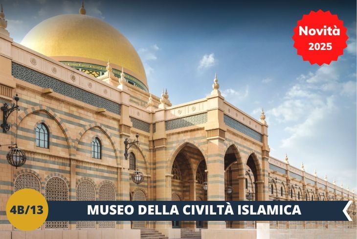 La vostra esplorazione culturale culmina al Museo della Civiltà Islamica (ingresso incluso) con la sua straordinaria collezione di oltre 5000 reperti. Dai manoscritti alle ceramiche, dalle monete agli strumenti scientifici: un viaggio attraverso l'evoluzione della civiltà islamica!