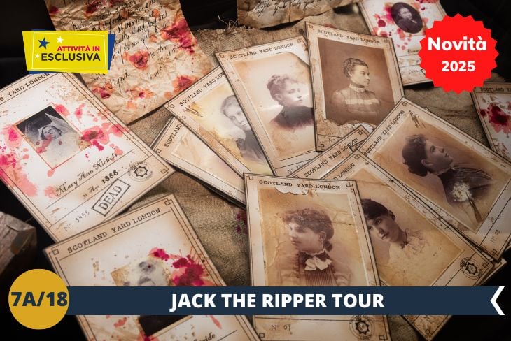 NOVITA’ 2025! JACK THE RIPPER TOUR! Prepariamoci a esplorare il lato più oscuro e misterioso di Londra! Questo tour coinvolgente ci condurrà attraverso i vicoli intrisi di storia dell’East End, sulle tracce di Jack lo Squartatore. Scopriremo gli edifici e le strade che hanno fatto da sfondo a uno dei casi criminali più inquietanti di sempre, mentre riviviamo i dettagli di quei tragici eventi. Guidati da storie avvincenti e un’atmosfera suggestiva, ci immergeremo in un’esperienza unica, cercando di svelare i segreti di un enigma che ha affascinato il mondo per oltre un secolo.