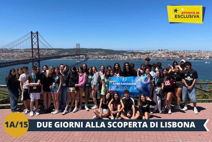 ESCURSIONE DI INTERA GIORNATA, 2 DAY TOUR |GIORNO 1: Adagiata tra le acque cristalline dell'Oceano Atlantico e le dolci colline verdeggianti che digradano verso il Tejo, Lisbona vi conquisterà con la sua straordinaria fusione di antico e contemporaneo, rendendola una meta irrinunciabile nel cuore pulsante del Portogallo.