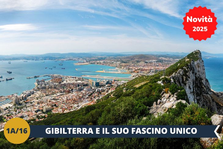 ESCURSIONE DI INTERA GIORNATA: Un'avventura unica vi attende nel cuore di Gibilterra, un territorio unico dove storia, natura e fascino si intrecciano in un'esperienza indimenticabile! Inizierete con una panoramica della città, un crocevia di culture dove l'eredità britannica si fonde con l'anima mediterranea.