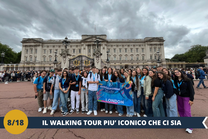 Preparatevi per un walking tour che vi farà battere il cuore nel centro di Londra! Partiamo dal London Eye, la ruota panoramica alta 135 metri che domina il Tamigi e regala viste incredibili sulla città. Proseguiremo verso il Palazzo del Parlamento, un’imponente meraviglia gotica che ospita la politica britannica e il Big Ben, la campana più famosa del mondo. Attraverseremo il quartiere di Westminster per ammirare l’Abbazia, un’icona di storia e magnificenza dove i sovrani britannici vengono incoronati da quasi 1000 anni. E concluderemo davanti a Buckingham Palace, simbolo della monarchia inglese, con la sua facciata imponente e i famosi giardini reali. Questo tour è un mix di storia, cultura e bellezza che ti farà innamorare di Londra! (Escursione mezza giornata)