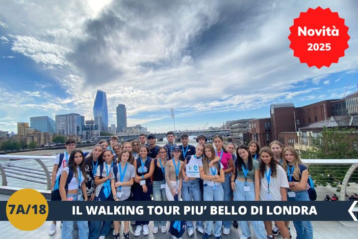 NOVITA’ 2025! Un percorso tra storia, modernità e un pizzico di magia! Partiamo dalla grandiosa St. Paul’s Cathedral, uno dei simboli più iconici di Londra e capolavoro dell’architettura britannica. Attraversiamo il Millennium Bridge, un passaggio sospeso sul Tamigi che ti farà sentire al centro di una scena cinematografica (sì, è il famoso ponte di Harry Potter!). E per concludere, una sosta davanti al Globe Theatre, il luogo dove Shakespeare ha dato vita ai suoi capolavori. Anche solo ammirarlo dall’esterno è un’esperienza che ti farà respirare tutta la storia di Londra. (Escursione mezza giornata)