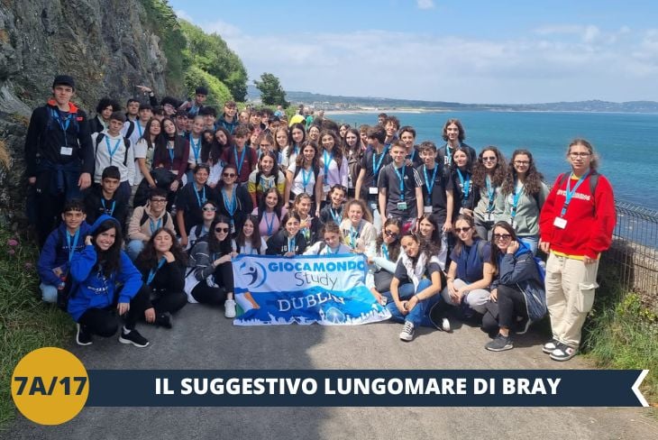 ESCURSIONE DI INTERA GIORNATA: BRAY vi conquisterà con il suo LUNGOMARE VITTORIANO, il più antico d'Irlanda. Questo vivace villaggio ai piedi dei Wicklow offre insenature suggestive e scogliere spettacolari.