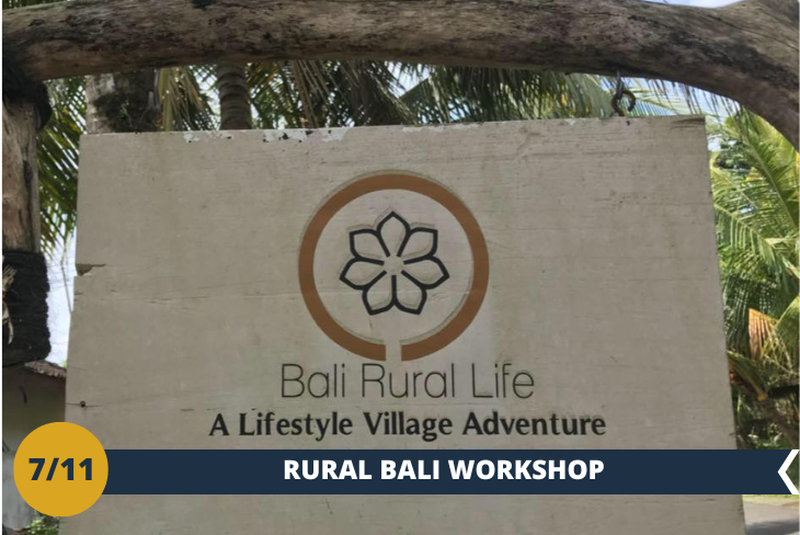 Partecipando al Bali Rural Workshop scoprirai i segreti che si celano dietro la cultura gastronomica dei balinesi, e molto altro ancora. Curioso? (Escursione di mezza giornata)