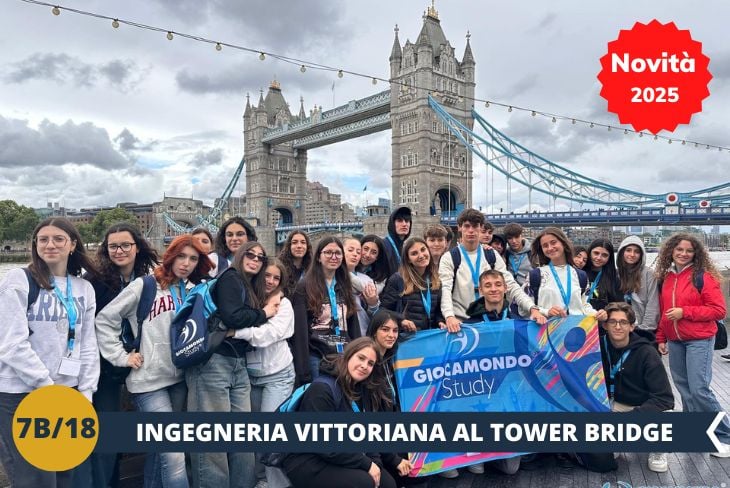 NOVITA’ 2025! La nostra avventura ci porterà poi al celebre London Bridge, uno dei punti di attraversamento più antichi del Tamigi, e proseguirà fino al maestoso Tower Bridge. Con le sue torri imponenti e il panorama sul fiume, questo ponte iconico ci offrirà uno degli scenari più fotografati di Londra, un mix perfetto di storia e ingegneria vittoriana. (escursione mezza giornata)