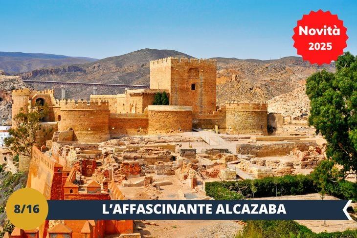 Vi porteremo alla scoperta dell'affascinante Alcazaba, la fortezza araba meglio conservata di Spagna (INGRESSO INCLUSO)! Questo magnifico esempio di architettura militare musulmana vi condurrà in un viaggio nel tempo tra giardini profumati, cortili nascosti e torri di guardia che dominano il Mediterraneo. Ai piedi della fortezza, le maestose rovine del teatro romano raccontano duemila anni di storia, testimoniando l'antica grandezza di Malaga. Un percorso suggestivo attraverso le epoche più gloriose della città, tra passaggi segreti, antiche mura e panorami mozzafiato sul porto! (escursione di mezza giornata)