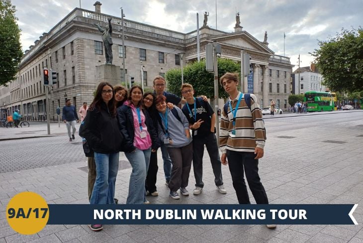 Esplorate O'CONNEL STREET, cuore pulsante di Dublino dal XVIII secolo. Dal monumentale GPO, sopravvissuto ai bombardamenti del 1916, alla futuristica SPIRE, la scultura più alta d’Europa, ogni angolo racconta la storia d'Irlanda.