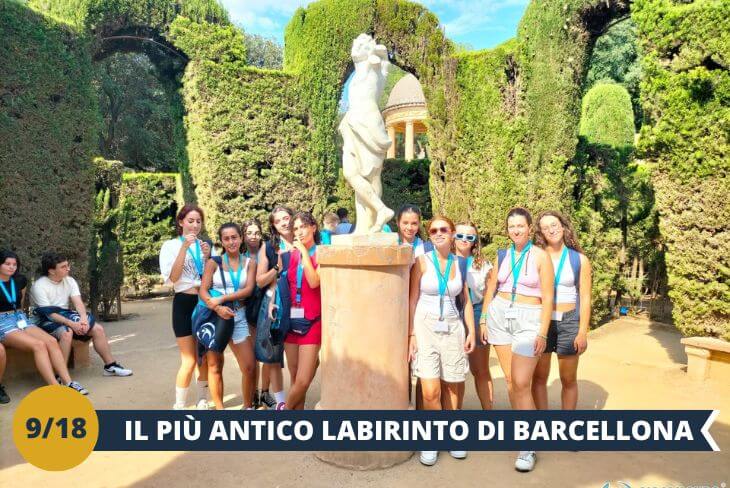 Scoprite la magia nascosta di Barcellona nel Parc del laberint d'Horta (INGRESSO INCLUSO), un tesoro verde che custodisce il più antico labirinto della città! Questo affascinante giardino storico del XVIII secolo, con il suo intricato labirinto di cipressi progettato dal maestro italiano Domenico Bagutti, vi trasporterà in un'atmosfera senza tempo. (escursione di mezza giornata)