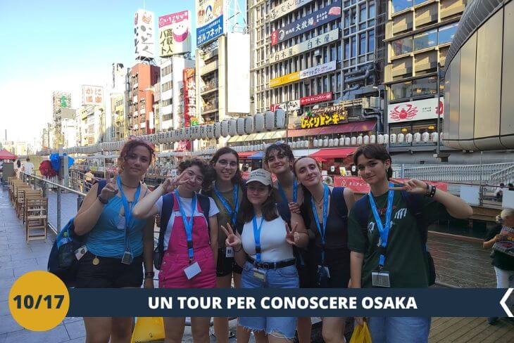 Osaka North Area: Partiremo dalla stazione di Osaka per un percorso emozionante tra le attrazioni più iconiche della zona nord della città. Durante il tour, esploreremo luoghi simbolo che combinano intrattenimento e cultura, immergendoci nella vivace atmosfera urbana che rende Osaka così unica. Un’esperienza perfetta per scoprire il cuore pulsante della città in una mezza giornata ricca di sorprese! (escursione mezza giornata)