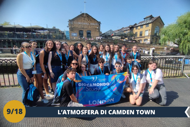 Esploreremo il vibrante e unico quartiere di Camden Town, il cuore pulsante dell’eccentricità e della creatività londinese! Questo angolo della città è famoso per la sua atmosfera energica e il suo melting pot di culture, arte e stili. Passeggeremo tra le strade di Camden, dove il mix di murales colorati e negozi alternativi crea un’esperienza unica e irresistibile. Il vero protagonista sarà il celebre Camden Market, un paradiso per gli amanti del cibo e dello shopping. Ci lasceremo tentare da una straordinaria varietà di sapori internazionali, tra street food e delizie artigianali, e curioseremo tra bancarelle che offrono accessori originali, abbigliamento trendy e oggetti insoliti. L’atmosfera vivace di Camden ci regalerà un’esperienza indimenticabile, piena di colori, musica e sorprese che renderanno questa giornata davvero speciale! (escursione di mezza giornata)