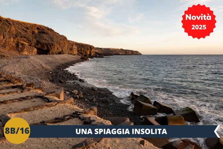 Dopo l’avventura vulcanica, ci rilasseremo a Playa San Juan, una delle spiagge più tranquille e affascinanti di Tenerife. Con la sua sabbia scura vulcanica e le acque limpide, questo villaggio costiero offre un’atmosfera perfetta per staccare e ricaricarsi. Potremo passeggiare lungo il lungomare, immergerci nelle acque dell’oceano o semplicemente goderci il panorama unico di questo angolo autentico dell’isola. Una giornata che unisce meraviglie naturali e relax al mare!