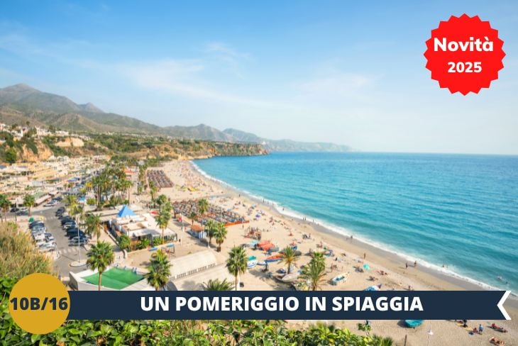 Il pomeriggio continuerà con un po di dolce relax sulla spiaggia, dove il sole della Costa del Sol e le onde del Mediterraneo vi regaleranno momenti di puro benessere. Una perfetta combinazione di cultura e mare, per vivere Malaga nella sua essenza più autentica! (escursione di mezza giornata)