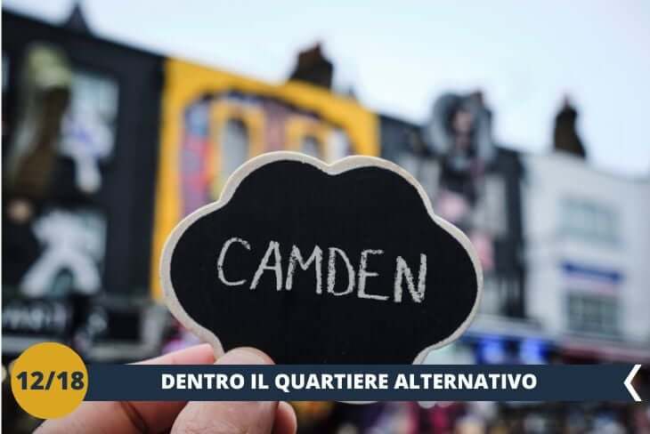 Ci immergeremo nell’energia vibrante e unica di Camden Town, il quartiere più eccentrico e creativo di Londra! Situato a pochi passi dal campus, Camden è un vero crocevia di culture, arte e stili inconfondibili. Qui troveremo mercatini brulicanti di vita, dove i sapori del mondo si fondono in un irresistibile festival gastronomico. Non solo cibo, ma anche accessori originali, abbigliamento alternativo e marchi iconici, che fanno di Camden un luogo imperdibile per chi ama distinguersi con stile. Ogni angolo di Camden racconta una storia, regalandoci esperienze uniche e un’esplosione di colori, suoni e moda. Un’avventura indimenticabile in uno dei quartieri più iconici e affascinanti della capitale! (escursione mezza giornata)