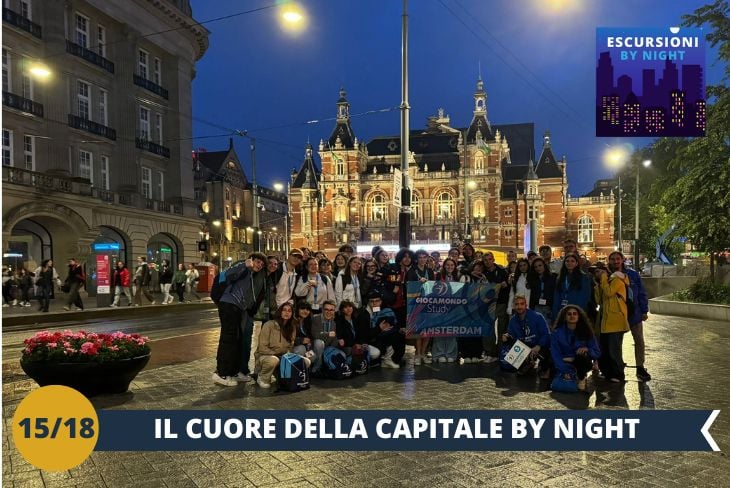 AMSTERDAM by NIGHT: un walking tour al centro di Amsterdam sotto le luci della famosa PIAZZA DAM.