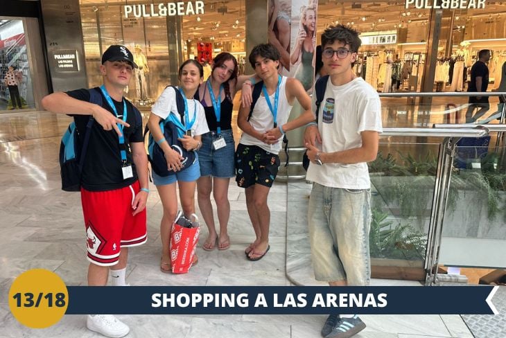 Shopping time! Il centro commerciale Las Arenas è il paradiso dello shopping a Gran Canaria, perfetto per una pausa all’insegna del divertimento e delle novità. Con oltre 100 negozi, troveremo tutto ciò che desideriamo: dai grandi marchi internazionali agli accessori più trendy, dall’elettronica ai cosmetici. Non mancano ristoranti accoglienti e aree dedicate all’intrattenimento, rendendo questa esperienza ideale per chi cerca varietà e comodità in un’unica destinazione. Una tappa perfetta per concludere la giornata con stile! (escursione mezza giornata)