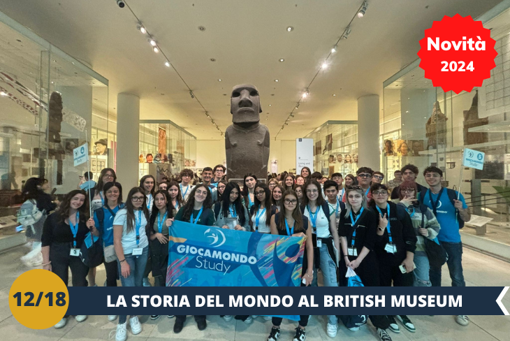 Ci immergeremo nella storia e nella cultura umana esplorando il maestoso British Museum, una delle attrazioni più visitate al mondo! Questo straordinario museo, che custodisce oltre due milioni di anni di storia, è una porta aperta sul passato dell’umanità. Passeggeremo tra sale che raccontano la grandezza di antiche civiltà e scopriremo tesori inestimabili. Ci troveremo davanti alla leggendaria Stele di Rosetta, il reperto che ha svelato i segreti dei geroglifici egizi, e ammireremo le spettacolari sculture del Partenone, simbolo della maestosità greca. Non mancheranno le mummie egizie, che ci condurranno in un viaggio affascinante nell’antico Egitto. Sarà un’esperienza unica, un viaggio nel tempo che ci lascerà senza parole! (escursione di mezza giornata)