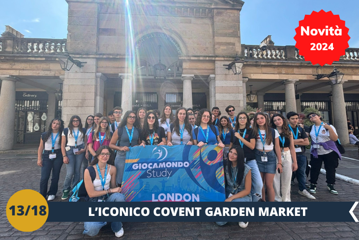 Ci lasceremo incantare dall’atmosfera vivace e unica di Covent Garden, un quartiere dove storia, cultura e divertimento si intrecciano in un’esperienza indimenticabile. Passeggeremo tra le strade animate da artisti di strada e musicisti, esploreremo la famosa piazza circondata da eleganti edifici georgiani e ci immergeremo nel cuore pulsante del West End. Il Covent Garden Market ci sorprenderà con le sue bancarelle e negozi pieni di tesori: gioielli unici, artigianato locale, oggetti d’antiquariato e una varietà di sapori irresistibili. Questo luogo, che un tempo era un mercato ortofrutticolo del XVII secolo, è ora un punto d’incontro per culture e storie. Come ciliegina sulla torta, scopriremo Neal's Yard, un angolo nascosto e fiabesco nel cuore del quartiere. Tra vicoli colorati e un’atmosfera intima e magica, questo piccolo paradiso ci trasporterà in un mondo da sogno, lasciandoci ricordi vividi di un’esperienza davvero speciale. (escursione di mezza giornata)