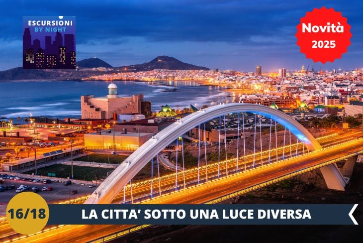 BY NIGHT: La sera a Gran Canaria offre un perfetto mix di relax e divertimento. Che si tratti di una passeggiata sul lungomare, una serata tra amici in locali caratteristici o un momento tranquillo sotto il cielo stellato, ogni esperienza notturna regala emozioni uniche.