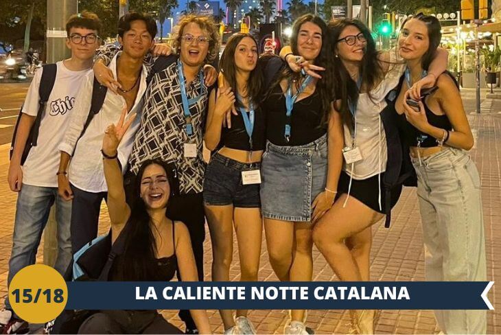 BARCELLONA BY NIGHT: lasciati conquistare dal fascino notturno della capitale catalana! Le luci della città creano un'atmosfera magica mentre le strade si animano di una nuova energia. Un'esperienza unica per scoprire il volto più suggestivo di Barcellona!