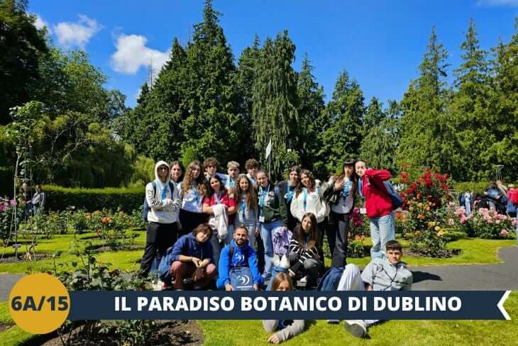 ESCURSIONE DI INTERA GIORNATA: I NATIONAL BOTANIC GARDENS di Glasnevin vi accolgono con oltre 20.000 specie botaniche da tutto il mondo.