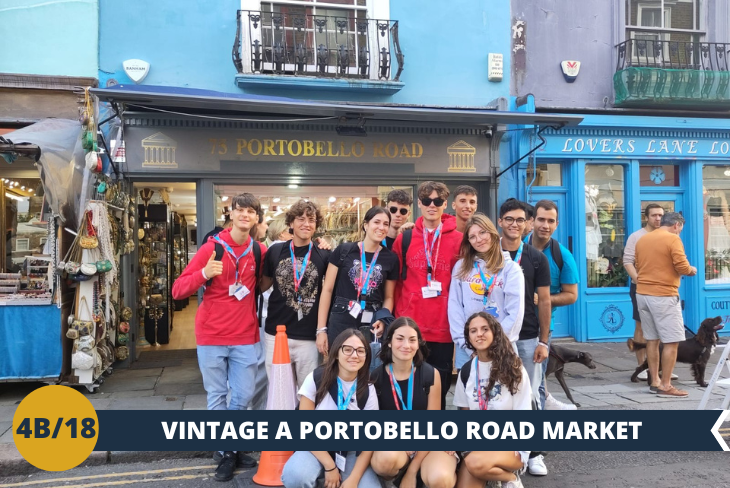 Proseguiremo verso il leggendario Portobello Road Market, un vero paradiso per gli amanti dell’antiquariato e delle curiosità. Tra bancarelle traboccanti di tesori, musica di strada e l’energia di uno dei mercati più amati al mondo, ci immergeremo nell’anima eclettica di Londra, scoprendo ogni angolo di questo luogo straordinario. Dopo l’esplorazione mattutina, ci rilasseremo nel verde di Holland Park, uno degli angoli più tranquilli e suggestivi della città. Questo parco non offre solo ampi prati e giardini fioriti, ma anche i magici Kyoto Gardens, un giardino giapponese che ci trasporterà in un’atmosfera di pace e armonia. Tra la bellezza delle cascate e la grazia delle carpe koi, sarà il luogo ideale per ricaricarci e goderci un momento di relax. Concluderemo la giornata esplorando ancora un po’ questa zona o semplicemente immergendoci nell’atmosfera londinese, portando a casa ricordi indelebili di una giornata davvero speciale.