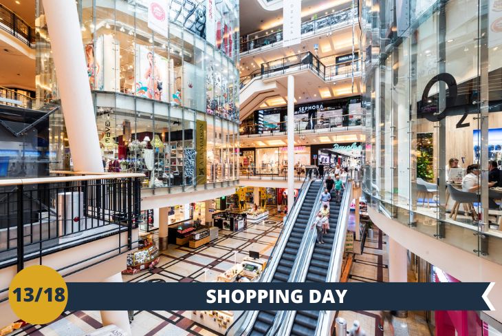 Pronti a trascorrere un fantastico pomeriggio all’insegna dello shopping, relax e tanto divertimento? (escursione di mezza giornata)