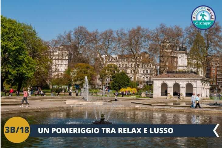 Dopo una pausa rigenerante a Hyde Park, dove il verde e la tranquillità creano un’oasi di relax, ci lasceremo conquistare dall’eleganza di Knightsbridge. Passeggeremo tra le vetrine di Harrods, il simbolo del lusso londinese, un luogo iconico dove ogni piano è una meraviglia da scoprire. Cultura, natura e glamour in un'unica giornata indimenticabile!