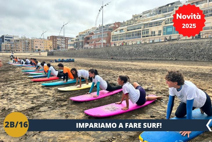 Medano Beach è anche il luogo ideale per metterci alla prova con entusiasmanti lezioni di surf (ATTIVITÀ INCLUSA). Guidati da istruttori esperti, impareremo a cavalcare le onde dell’Atlantico in tutta sicurezza, indipendentemente dal nostro livello di esperienza. Un mix perfetto di sport, adrenalina e divertimento, per vivere l’essenza di Tenerife al 100%!