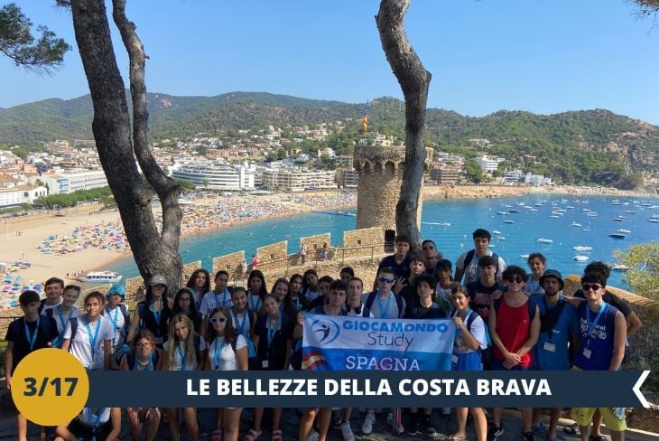 ESCURSIONE DI INTERA GIORNATA. Tossa de Mar, autentica perla medievale della Costa Brava, è un angolo di paradiso incastonato tra le scogliere. Un borgo incantevole dove le meraviglie storiche si fondono con panorami mozzafiato sul Mediterraneo.