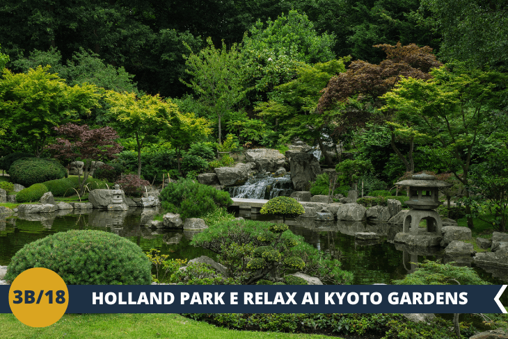 Dopo il fermento di Notting Hill, ci rilasseremo nella tranquillità di Holland Park, uno dei parchi più affascinanti di Londra. Passeggeremo tra i prati curati, le sculture artistiche e i viali alberati che rendono questo luogo una vera oasi urbana. Tappa d’obbligo sarà il Kyoto Garden, un angolo di Giappone nel cuore della città, con la sua cascata serena, i koi che nuotano nelle acque limpide e i fiori colorati che creano un’atmosfera incantata. Dopo aver ricaricato le energie, ci lanceremo in un pomeriggio entusiasmante lungo Oxford Street, l’epicentro dello shopping londinese, dove boutique iconiche e negozi internazionali ci attendono per concludere la giornata in grande stile.