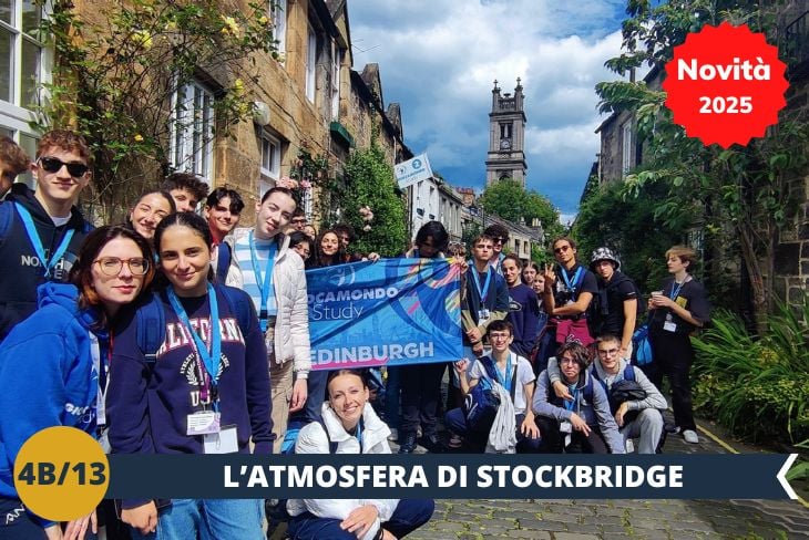 La nostra giornata proseguirà nel quartiere affascinante di Stockbridge, noto per il suo mercato alimentare e l'atmosfera tranquilla. Passeggeremo tra strade alberate, negozi indipendenti e accoglienti caffè, scoprendo un'architettura affascinante che unisce stili georgiani e vittoriani. Dopo, ci dirigeremo verso il cuore di Edimburgo, un patrimonio dell'umanità UNESCO, dove potremo perderci tra le strade lastricate e gli edifici storici, vivendo l'autentico fascino della capitale scozzese.