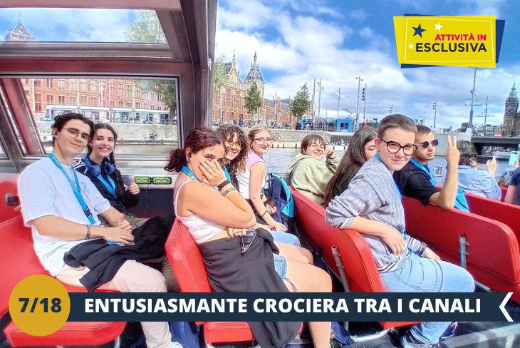 Vi porteremo alla scoperta dell'anima più autentica di Amsterdam in un'esperienza indimenticabile a bordo di un caratteristico battello (BIGLIETTO INCLUSO)! Durante la navigazione lungo i canali, potrete ammirare il susseguirsi di magnifici palazzi dalle facciate decorate, ponti storici e meravigliosi scorci che ispirarono grandi artisti come Rembrandt. La nostra avventura proseguirà a Nieuwendijk, una delle strade commerciali più antiche della città, dove potrete immergervi nell'atmosfera vivace di questa arteria storica. Un percorso che vi permetterà di vivere Amsterdam da due prospettive uniche: dall'acqua dei suoi canali e attraverso una delle sue vie più autentiche e animate! (escursione di mezza giornata)