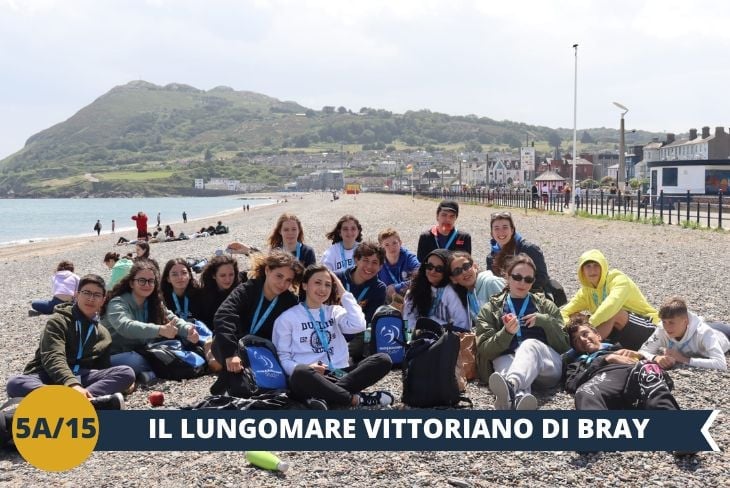 ESCURSIONE DI INTERA GIORNATA: BRAY vi conquisterà con il suo LUNGOMARE VITTORIANO, il più antico d'Irlanda. Questo vivace villaggio ai piedi dei Wicklow offre insenature suggestive e scogliere spettacolari.