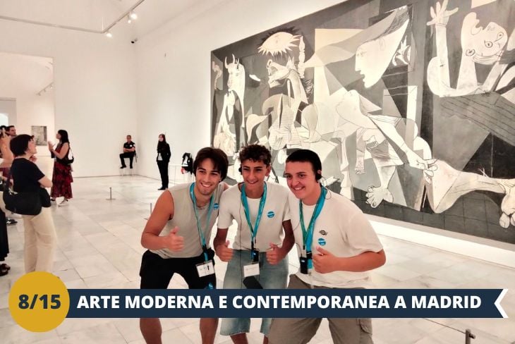 Nel cuore di Madrid, il Museo Reina Sofía (INGRESSO INCLUSO) è una delle istituzioni più importanti per l'arte contemporanea, spagnola e internazionale. Inaugurato nel 1992, il museo ospita oltre 23.000 opere d'arte di inestimabile valore, con un focus particolare sull'arte spagnola del XX secolo. Tra i capolavori che troverete nelle sue sale, spiccano quelli di Salvador Dalí, Joan Miró e Pablo Picasso, tra cui il celebre "Guernica". La collezione si arricchisce con una sezione dedicata al surrealismo spagnolo e all'avanguardia degli anni '50 e '60, oltre a opere di arte concettuale, minimalismo e arte povera. Con le sue opere rivoluzionarie, il Museo Reina Sofía è un viaggio imperdibile nell'evoluzione dell'arte moderna e contemporanea del XX secolo.  (escursione di mezza giornata)