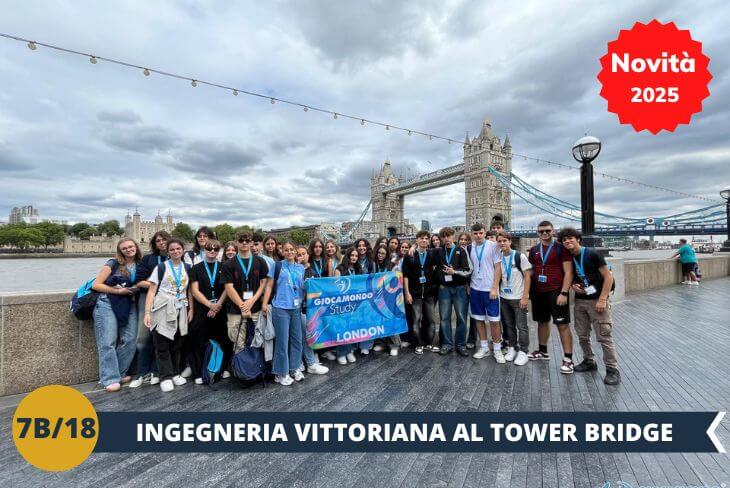 NOVITA’ 2025! La nostra avventura ci porterà poi al celebre London Bridge, uno dei punti di attraversamento più antichi del Tamigi, e proseguirà fino al maestoso Tower Bridge. Con le sue torri imponenti e il panorama sul fiume, questo ponte iconico ci offrirà uno degli scenari più fotografati di Londra, un mix perfetto di storia e ingegneria vittoriana. (escursione mezza giornata)