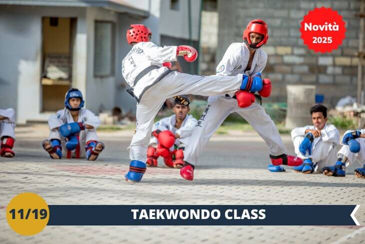 NOVITA’ 2025! Parteciperemo a una lezione di Taekwondo (ATTIVITA’ INCLUSA), la celebre arte marziale coreana che combina agilità, potenza e concentrazione. Questa esperienza ci permetterà di imparare i principi base di questa disciplina, tra cui tecniche di calci, pugni e movimenti di difesa, sotto la guida di esperti maestri. Non solo una lezione fisica, ma un'opportunità per scoprire la filosofia e la cultura che rendono il Taekwondo una parte importante della tradizione coreana. Preparati a testare il tuo equilibrio e la tua forza, mentre impari a concentrarti e a superare te stesso in un'atmosfera di rispetto e disciplina! (escursione di mezza giornata)